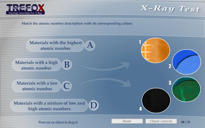 Flash drag and drop quiz (before Articulate)